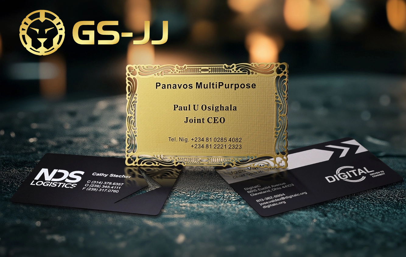 metal business card